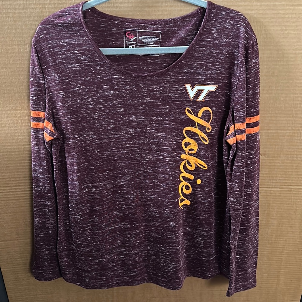 Virginia Tech Long Sleeve Shirt - Juniors XL